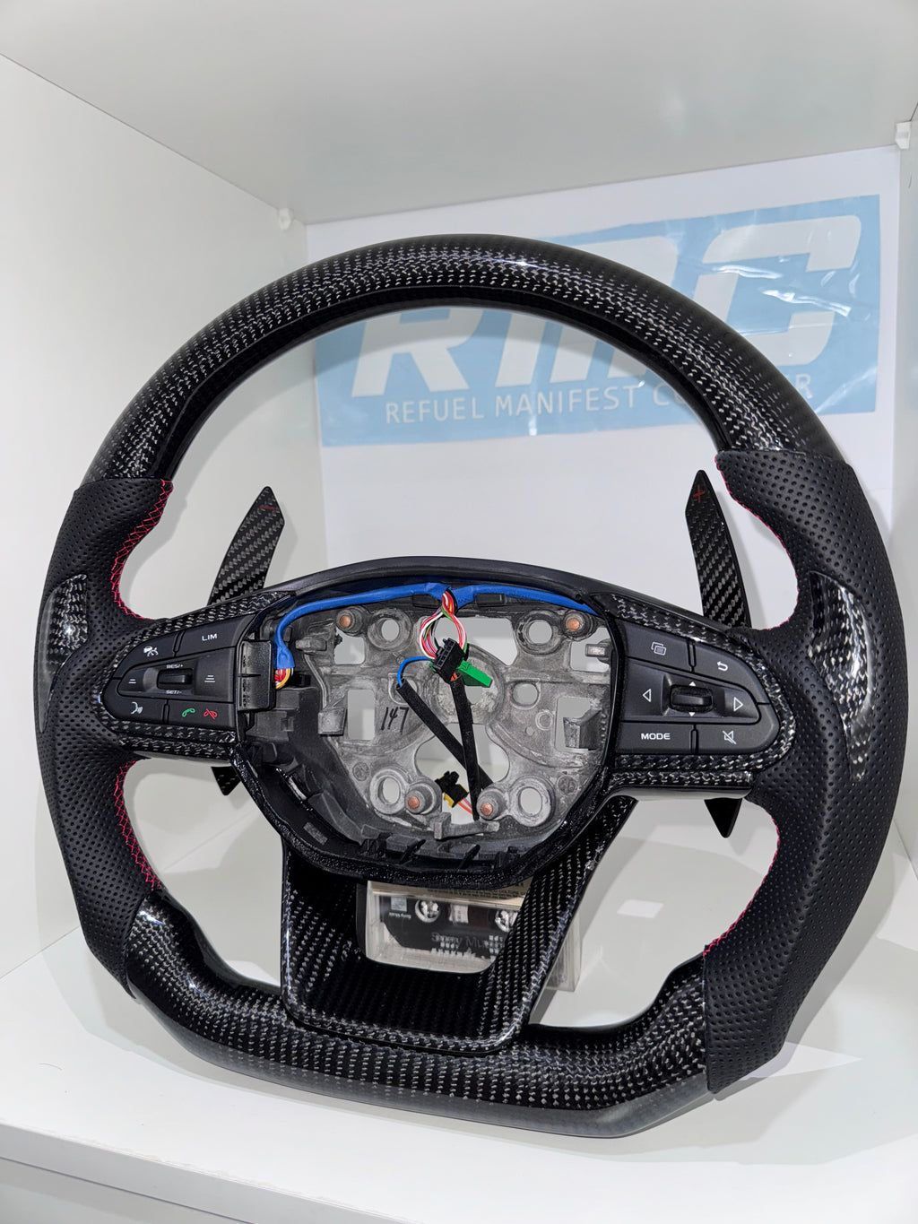 PROTON S70 X50 Carbon X steering with Carbon Paddle shifter