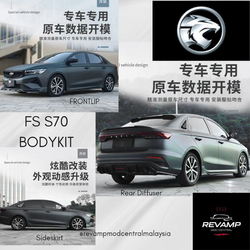 Proton S70 FS Bodykit