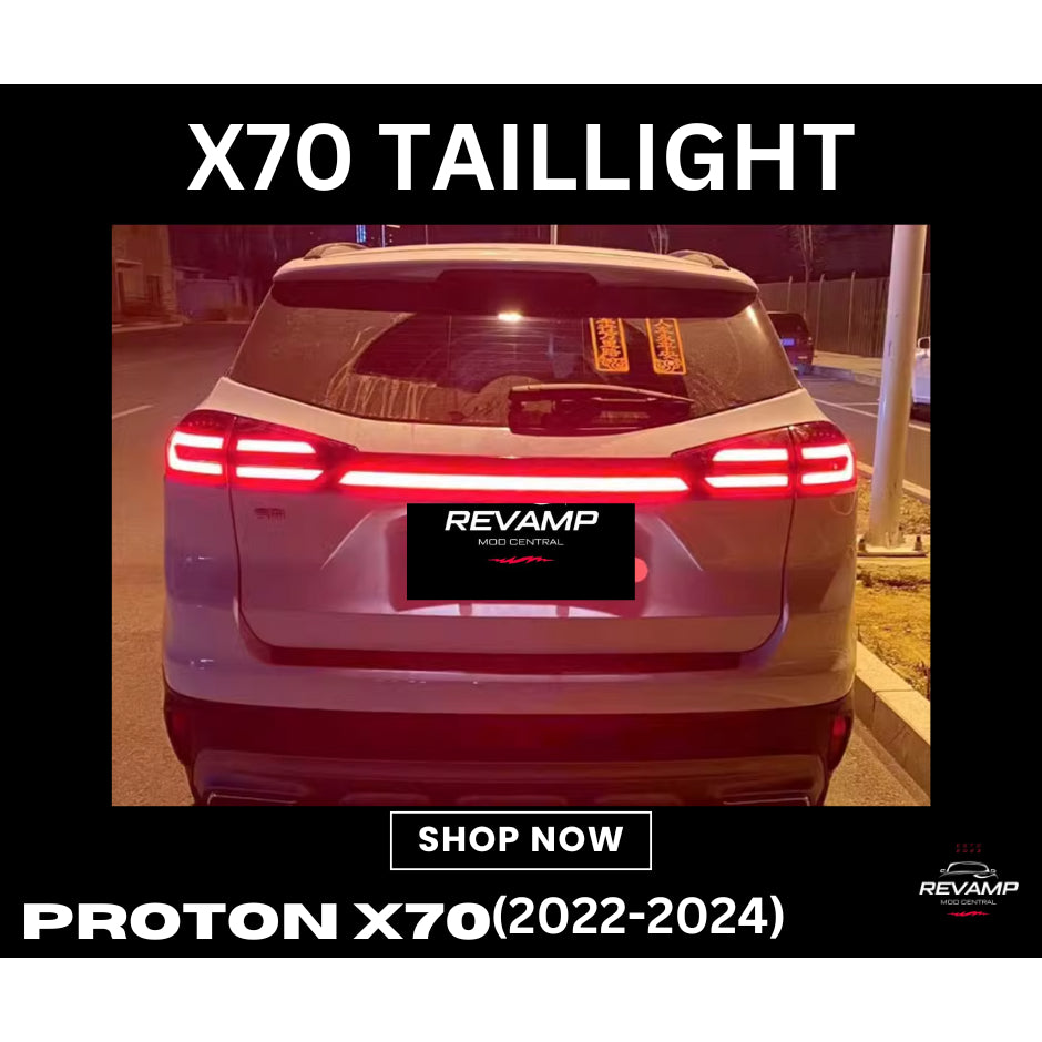 Proton X70 Run Through Taillight