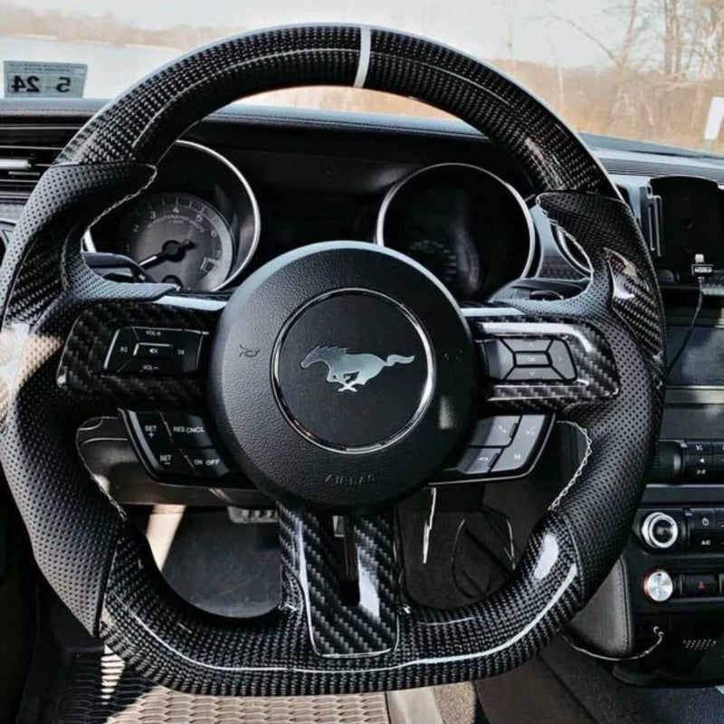 Mustang Ford Carbon Steering