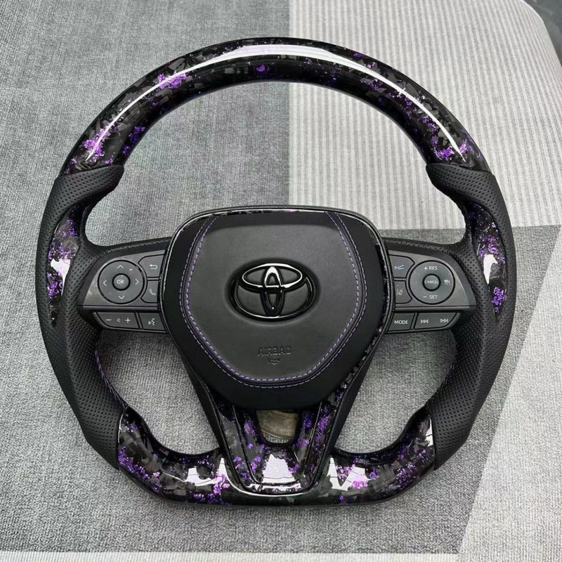 Toyota Harrier Carbon fiber steering Camry Altis Corolla all can use toyota steering wheel Harrier carbon fiber steering