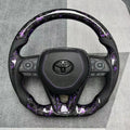Toyota Harrier Carbon fiber steering Camry Altis Corolla all can use toyota steering wheel Harrier carbon fiber steering