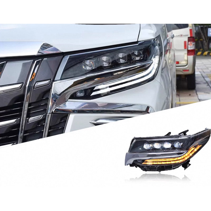 Toyota Alphard 15-23 Facelift Headlight 40series headlight Toyota Headlight Toyota Accessories