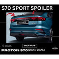 Proton S70 Sport Spoiler [Ready stock]