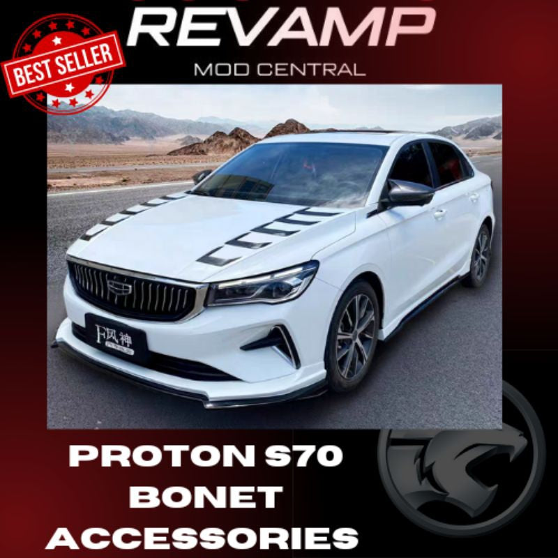 Proton S70 Bonet Accessories fender Bonet skirt S70 bodykit
