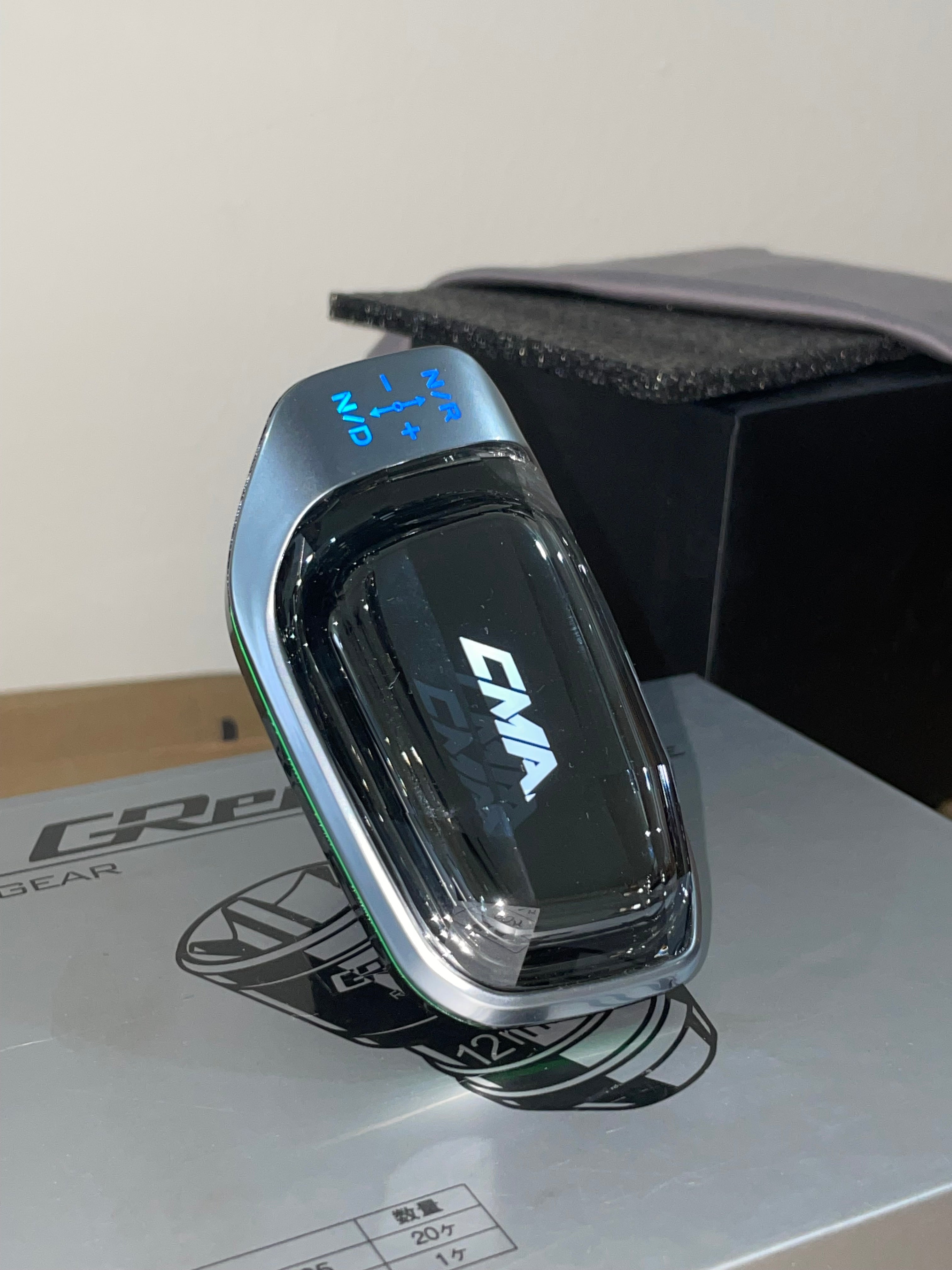 Proton S70 LED CRYSTAL GEAR KNOB -TYPE C CHARGING-AUTO POWER SAVING -PLUG AND PLAY