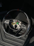 PROTON X50 S70 CARBON REDLINE STEERING- PLUG AND PLAY-RED CENTERING RACING LINE