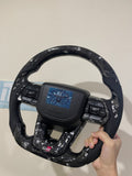 TOYOTA FORGE CARBON SILVER GR STEERING SUITABLE TOYOTA LEXUS PERODUA, 10/12 PIN SUITABLE ADAPTER -FULLSET WITH AIRBAG