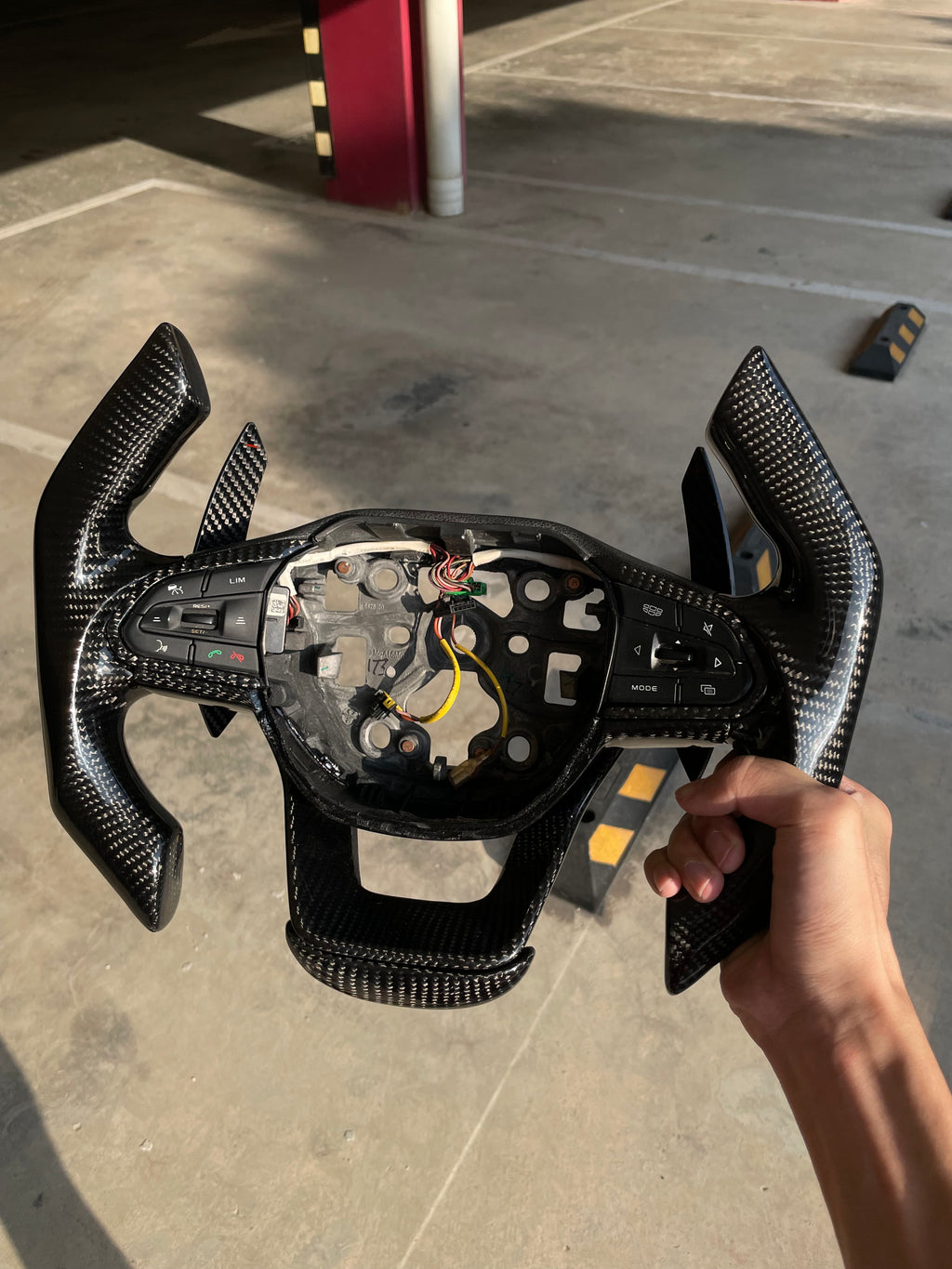 PROTON X50 S70 F1 STEERING WITH CARBON PADDLE SHIFTER