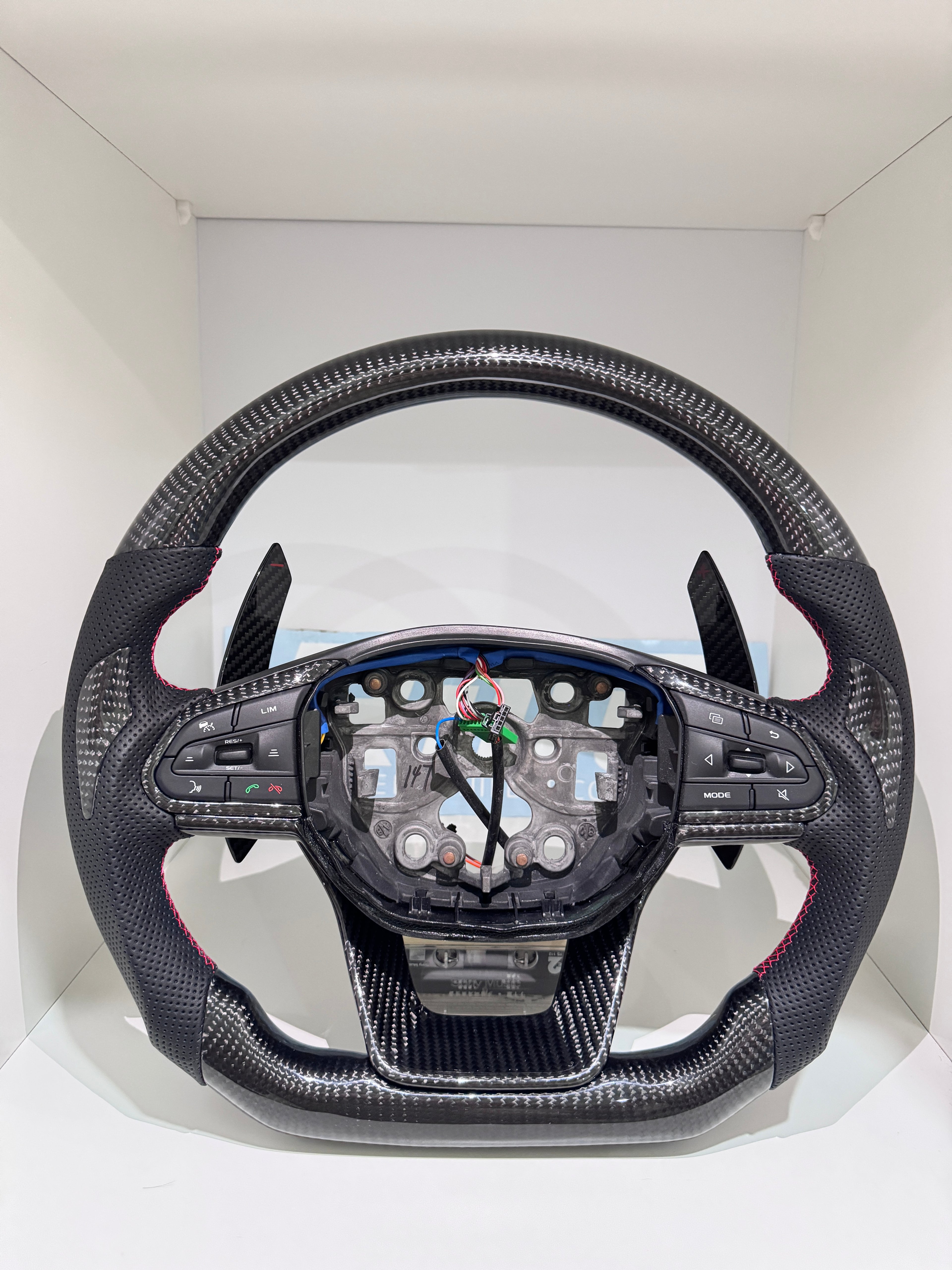 PROTON S70 X50 Carbon X steering with Carbon Paddle shifter