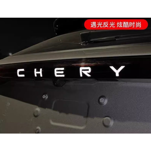 Chery OMODA5 Night reflective sticker car exterior front bumper reflective warning sticker decorative supplies