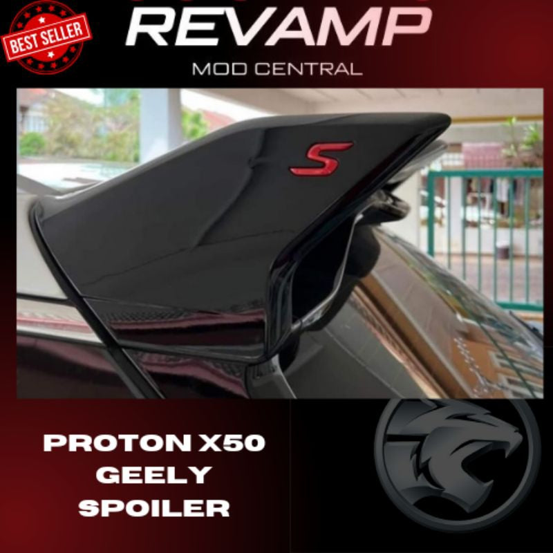 Proton X50 V2 Style Spoiler Aerodynamic design X50 bodykit Accessories X50 spoiler