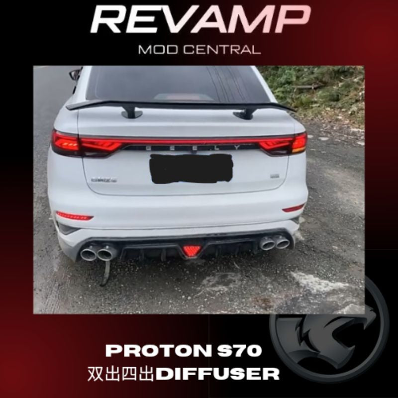 Proton S70 Full BodyKit , Frontlip ,side skirt and Rear diffuser