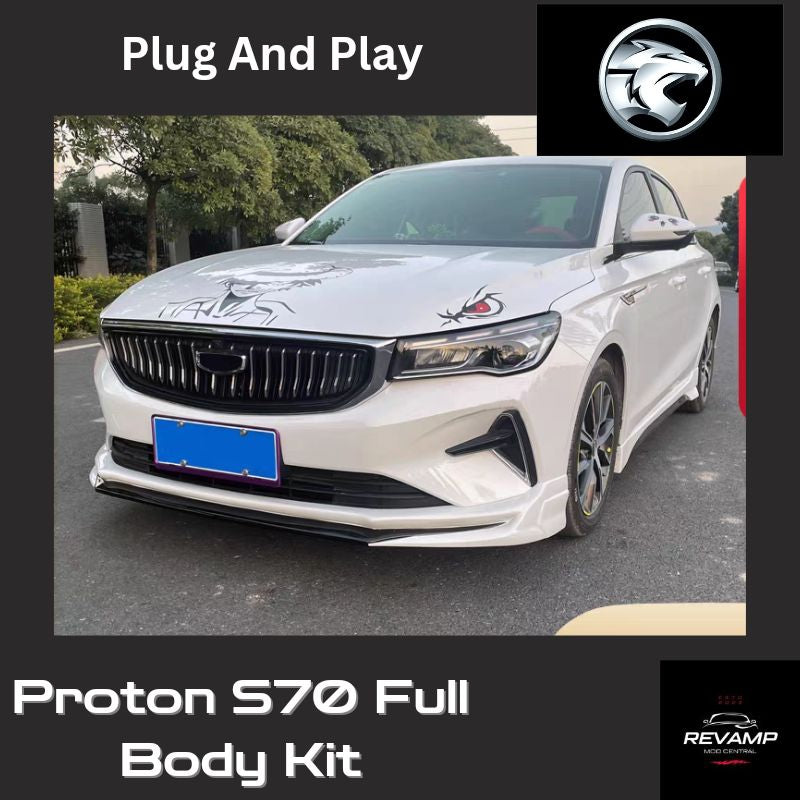 Proton S70 Full BodyKit , Frontlip ,side skirt and Rear diffuser