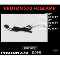 Proton X70 2024 Daylight Foglamp 3 colour LED function Mustang style dual-color streamer scanning daytime running
