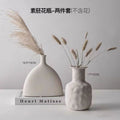 Ins wabi-sabi style ceramic vase ornaments living room flower arrangement B&B clothing store high-end sense art home