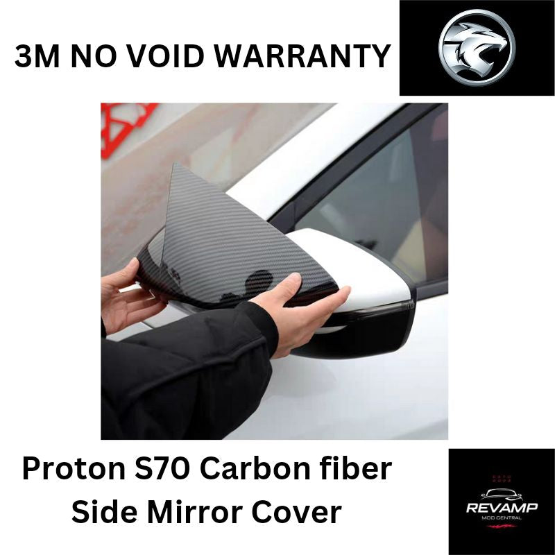 Proton S70 Carbon Fiber Side mirror cover