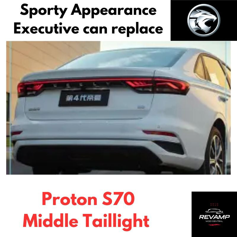 Proton S70 Middle Genuine Taillamp Rear Trunk Lamp Geely
