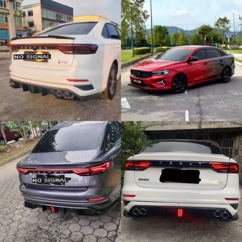 Proton S70 Full BodyKit , Frontlip ,side skirt and Rear diffuser