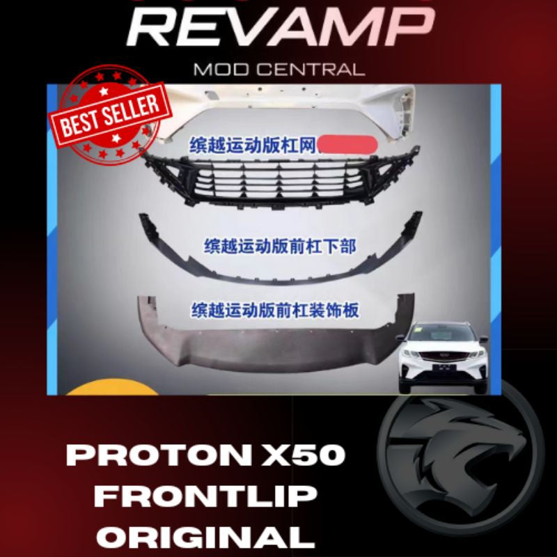 PROTON X50 ORIGINAL Frontlip For replacement Genuine X50 accessories