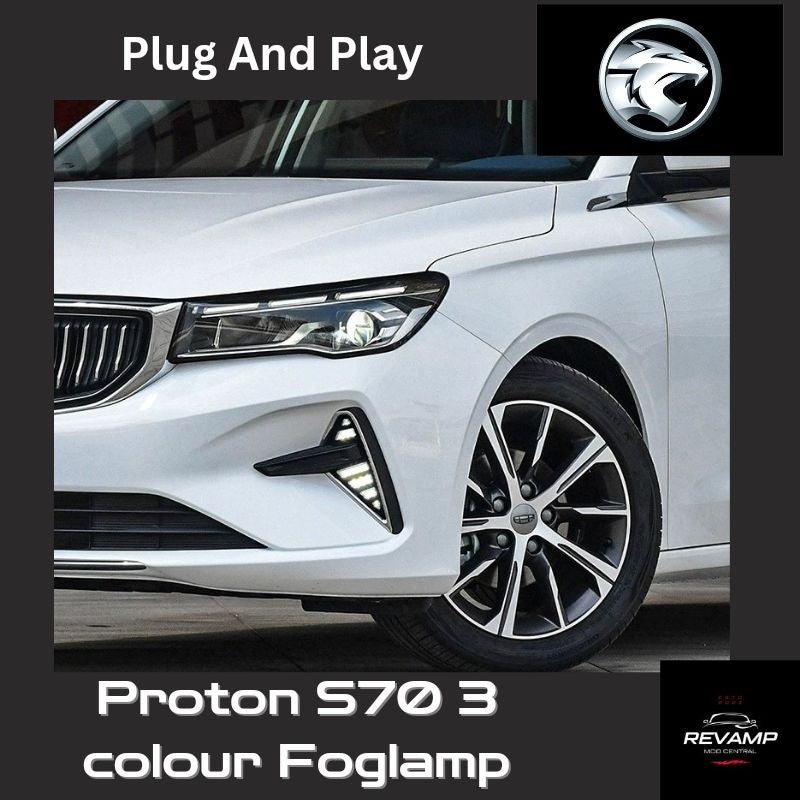 Proton S70 LED Foglamp (3 colour with welcome lighting)