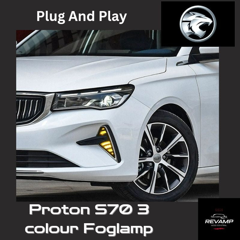 Proton S70 LED Foglamp (3 colour with welcome lighting)