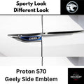 Proton S70 Fender Emblem (GEELY style)