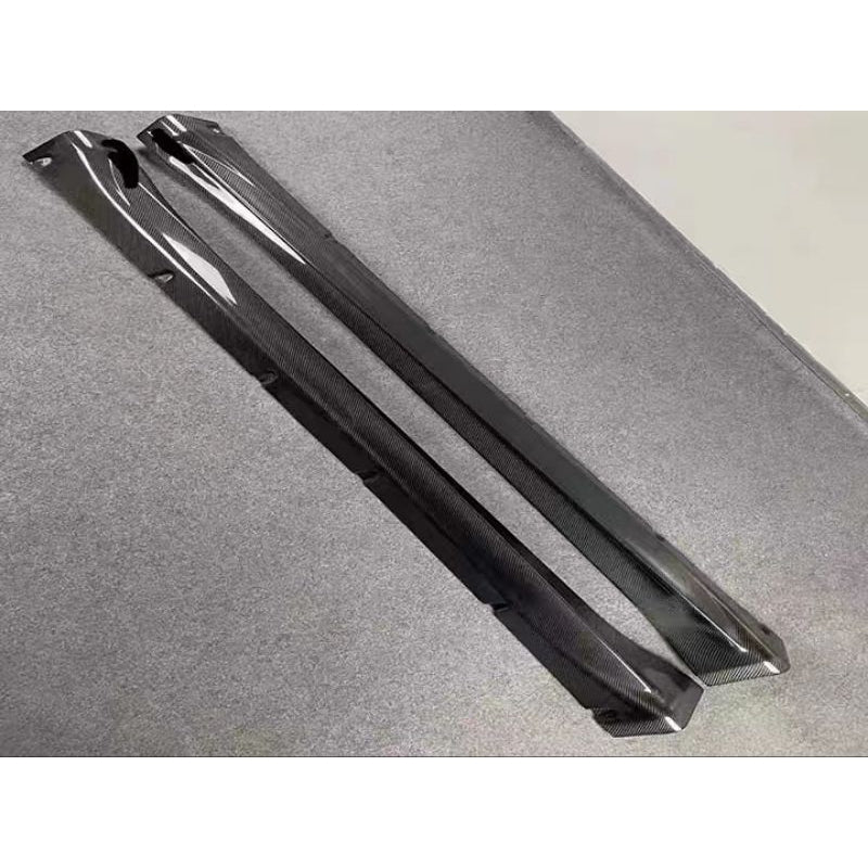 Tesla Model Y Carbon fiber Bodykit accessories Tesla spoiler frontlip Sideskirt Diffuser Carbon fiber hood