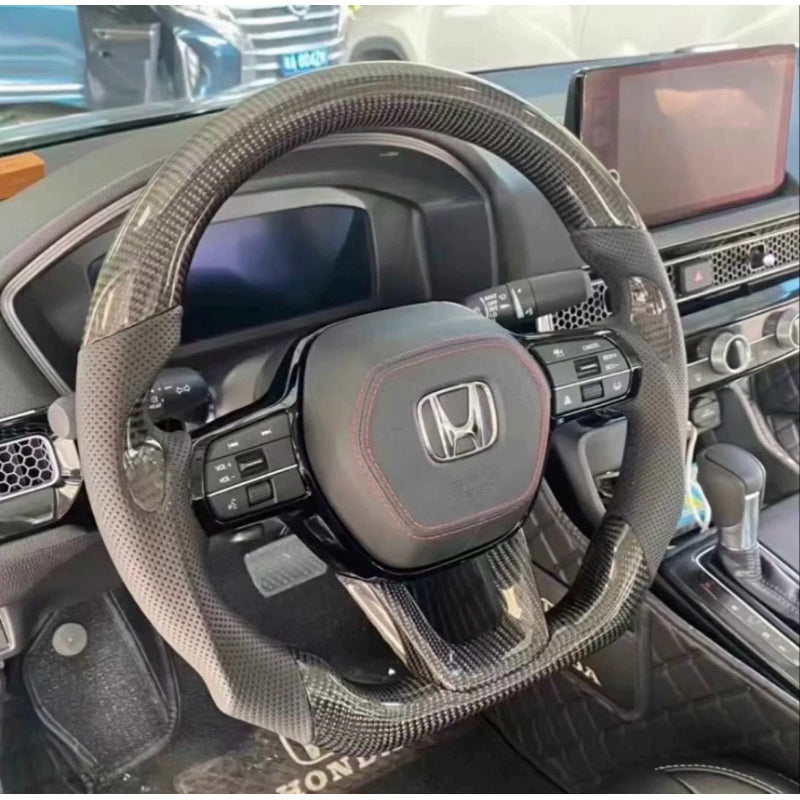 Toyota GR Steering Wheel Honda Civic Fe 11gen Steering Carbon steering honda accessories suitable civic fe plug and play
