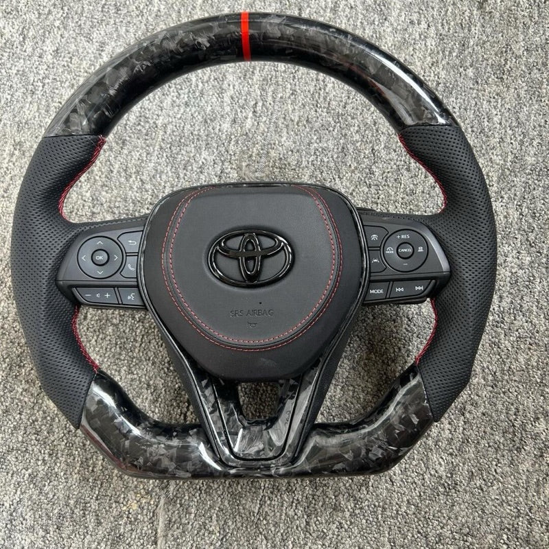Toyota Harrier Carbon fiber steering Camry Altis Corolla all can use toyota steering wheel Harrier carbon fiber steering