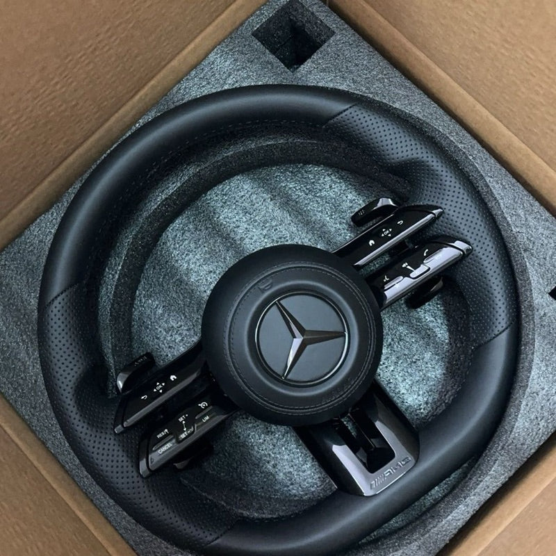 Mercedes Dragonfly Facelift Steering Wheel | Old Model to New Facelift Upgrade | AMG Style Carbon Steering Wheel | Multi