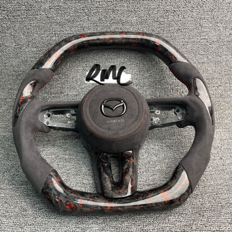 Mazda 6 Carbon Steering Plug And Play Mazda accessories Forgecarbon paddle shift