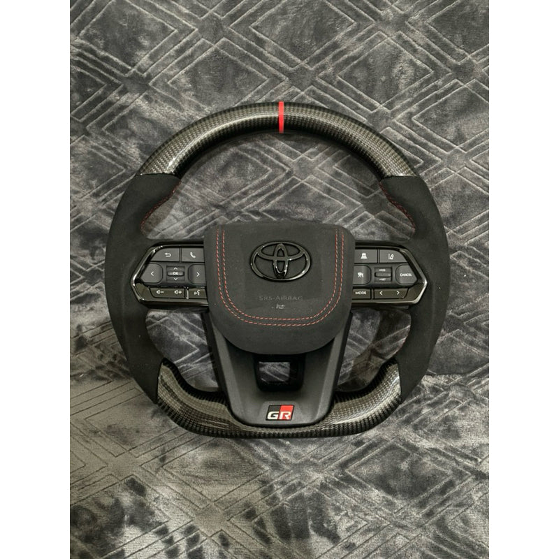 Toyota Forged Carbon Steering New to old change Real carbon