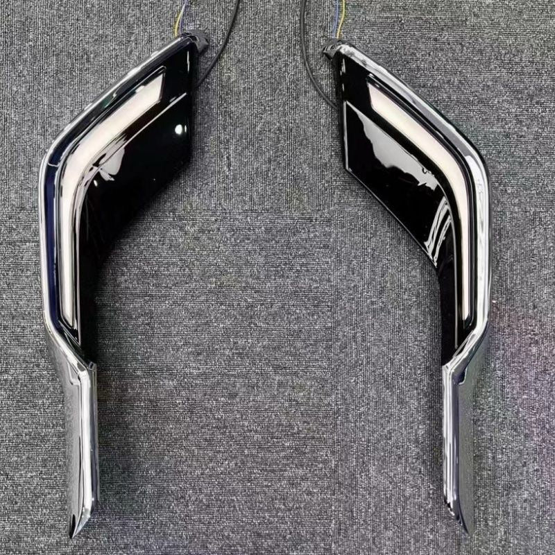 Toyota Alphard 40 series front bumper LED three-color running light modification