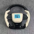 Toyota Steering Cream Luxury GR sports steering toyota accessories Free airbag