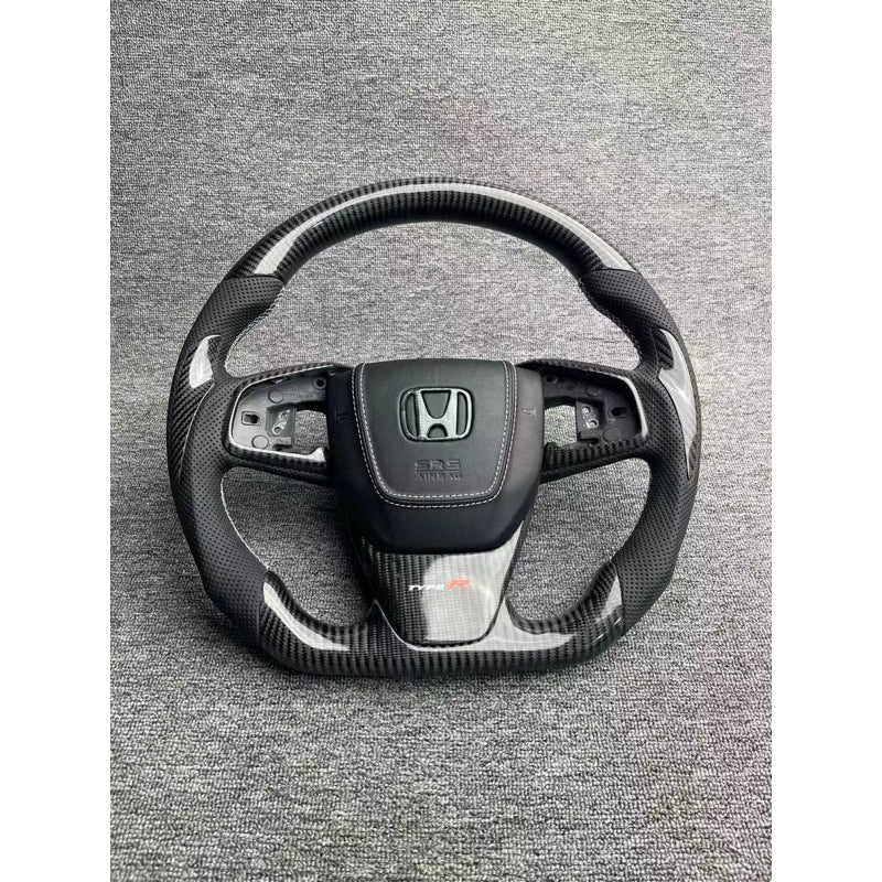 Honda Steering Civic Carbon fiber Led Forged carbon Honda accessories