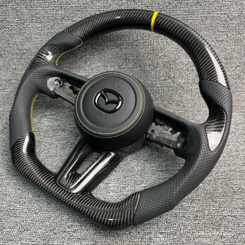 Mazda 3 6 cx30 cx5 steering Plug and play Carbon steering