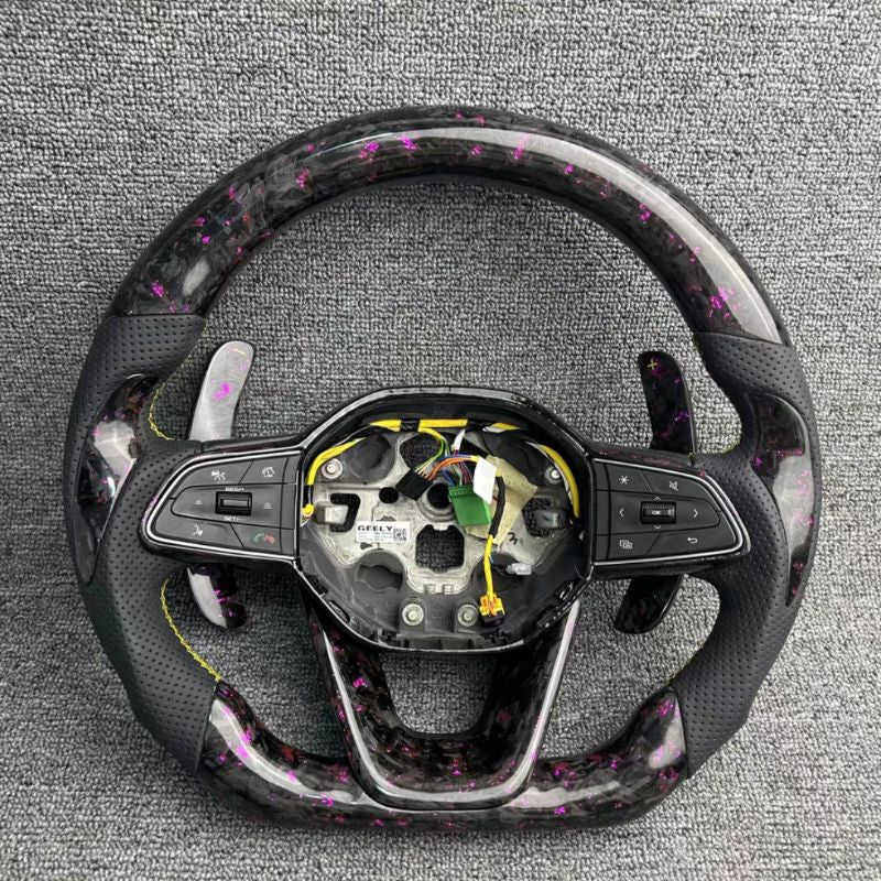 Proton S70 Steering wheel Carbon fiber/forged carbon