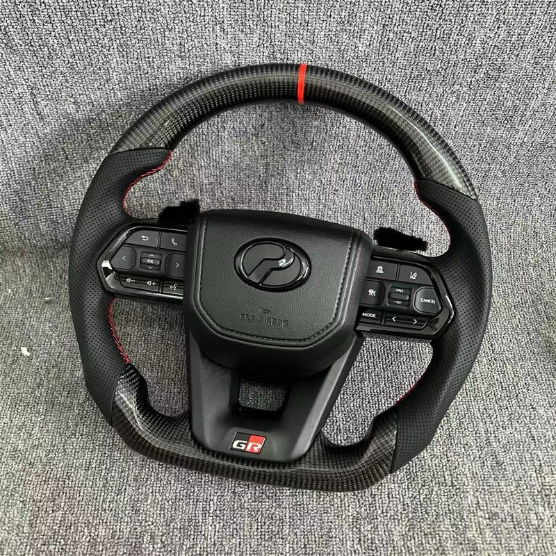 Perodua real carbon steering Premium carbon plug and play