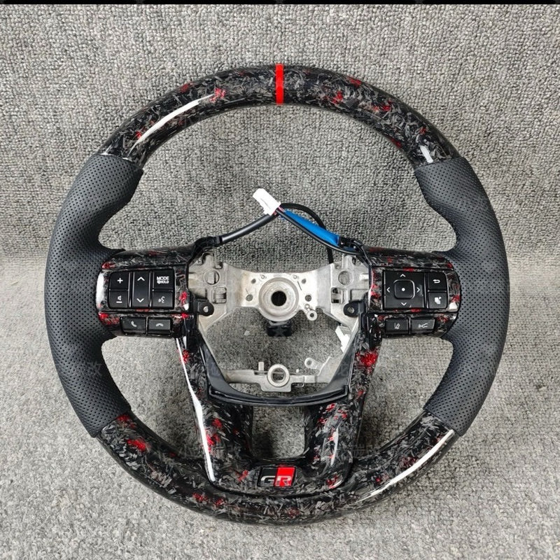 Toyota Hilux GR Steering Forge Carbon Carbon fiber hilux steering wheel hilux accessories toyota all can use