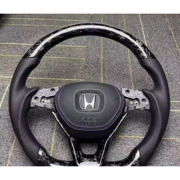 Carbon Fiber Steering Wheel for Honda Accord 10th Gen, Inspire, Odyssey HONDA ACCESSORIES ACCORD STEERING