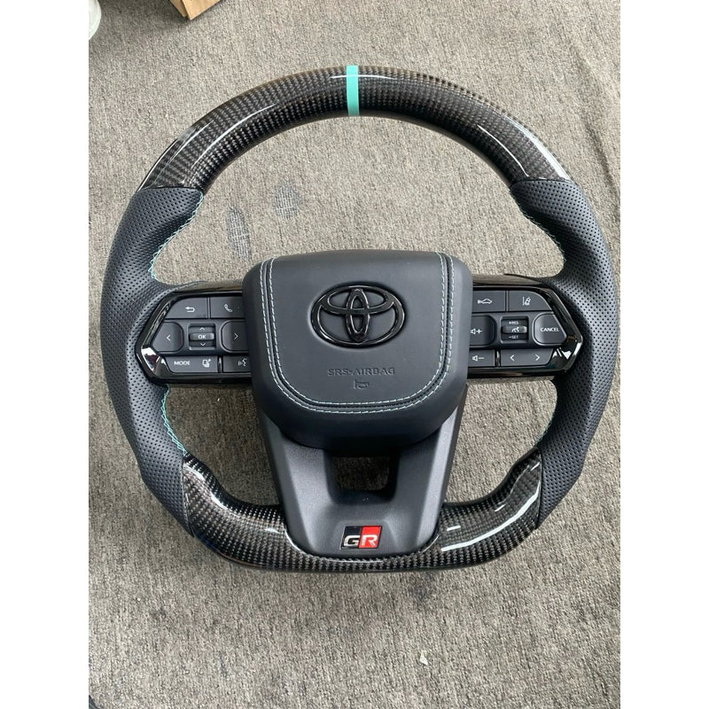 Toyota Forged Carbon Steering New to old change Real carbon
