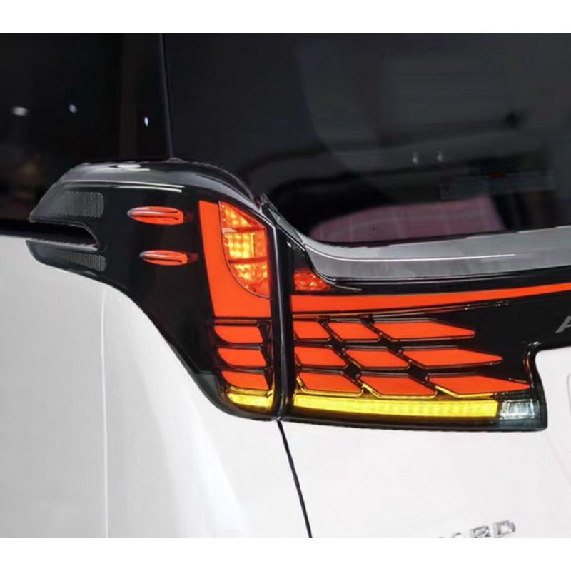 Alphard Taillights Agh30 to 40 Plug and play toyota taillights