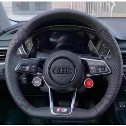Audi R8 Style Upgraded Steering Wheel | A3 A4L A5 A6L A7 Q2 Q3 Q5 S4 S5 S7 | Carbon Sport Steering Wheel | Old to New Up