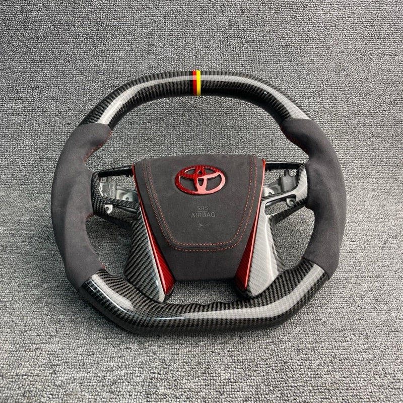 Toyota Steering Carbon fiber pnp forge carbon alphard vellfire camry voxy LC toyota steering