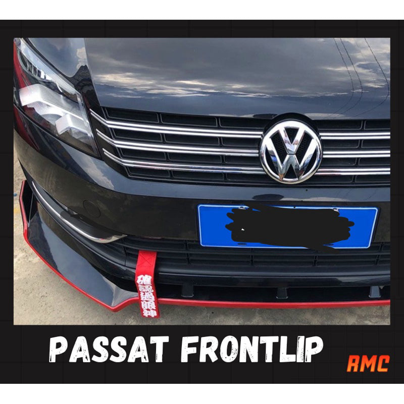 Passat Frontlip Volkswagen frontlip carbon fiber glossy blac