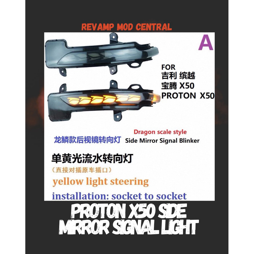 Proton X50 SC Spoiler Facelift Geely Spoiler V...