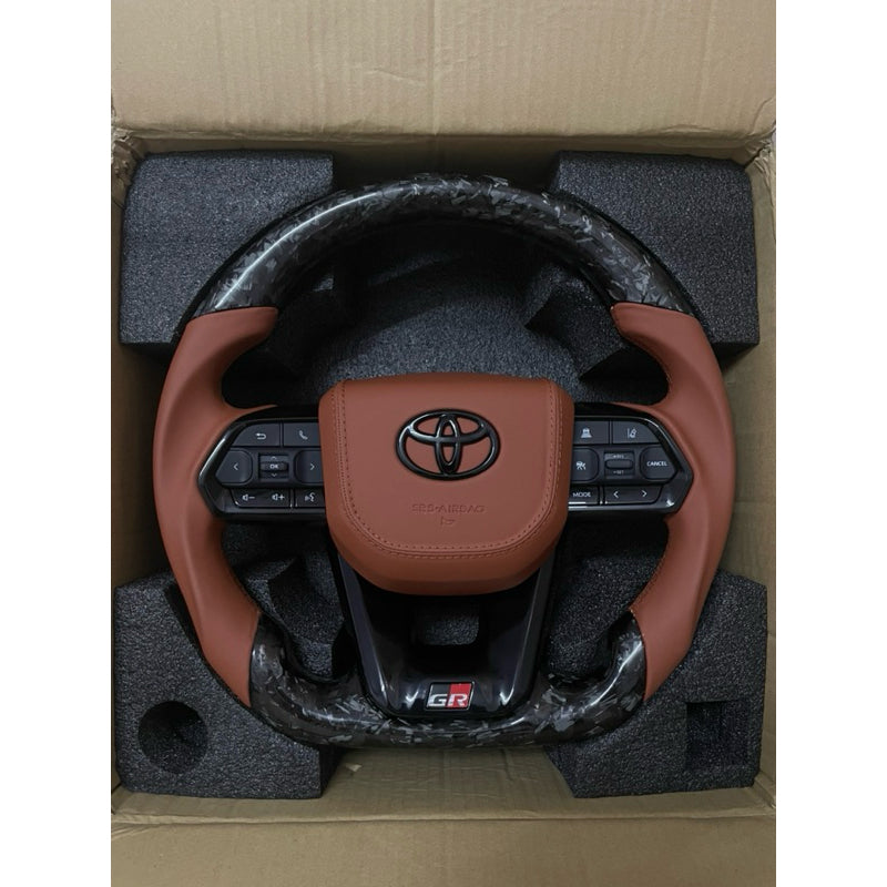Toyota GR Steering Hermes Forge Carbon alphard vellfire voxy camry hilux steering