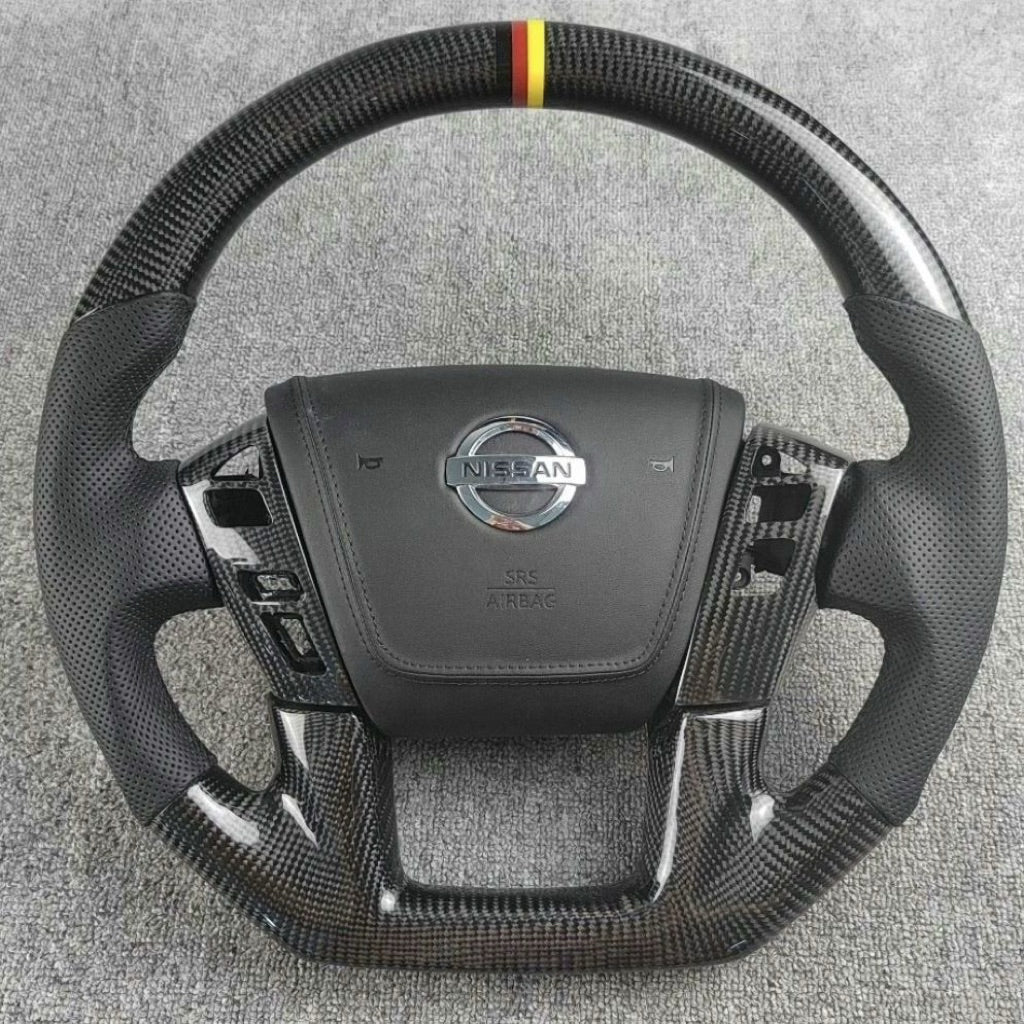 Nissan Carbon Fiber steering Nissan Patrol Tea...