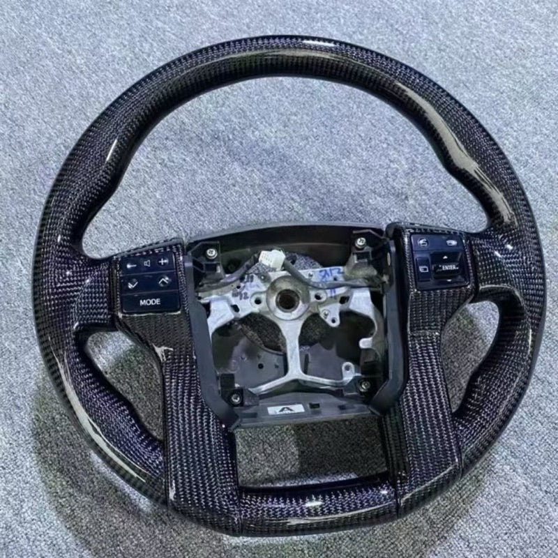 Toyota landcruiser Prado Carbon steering Carbon fiber leather toyota steering wheel
